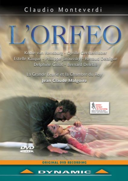 L'Orfeo: La Grande Ecurie Et La Chambre Du Roy (Malgoire)(DVD)