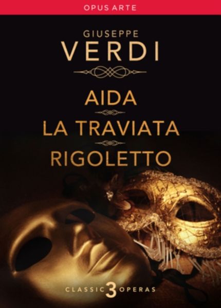 Verdi: Aida/La Traviata/Rigoletto(DVD)