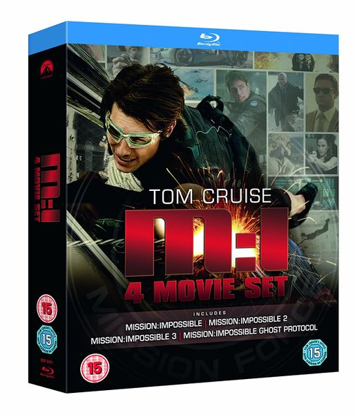 Mission Impossible 1-4(Blu-ray)