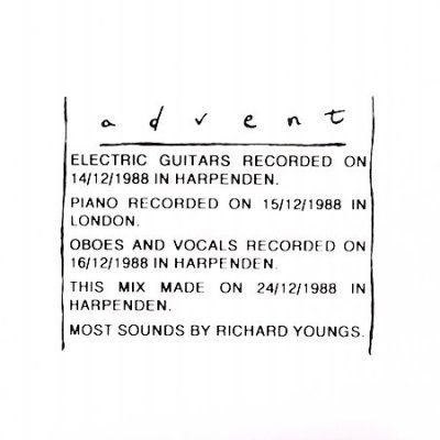 Richard Youngs - Advent (CD)
