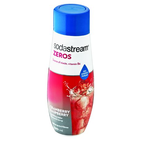 Sodastream - 440ml Zero Cranberry Raspberry