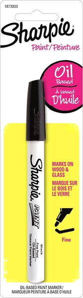 Sharpie Oil Based Fine Point Paint Marker - Black