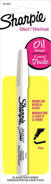 Sharpie Oil Based Fine Point Paint Marker - White