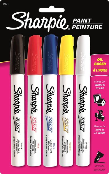 Sharpie Oil Based Medium Point Paint Markers
