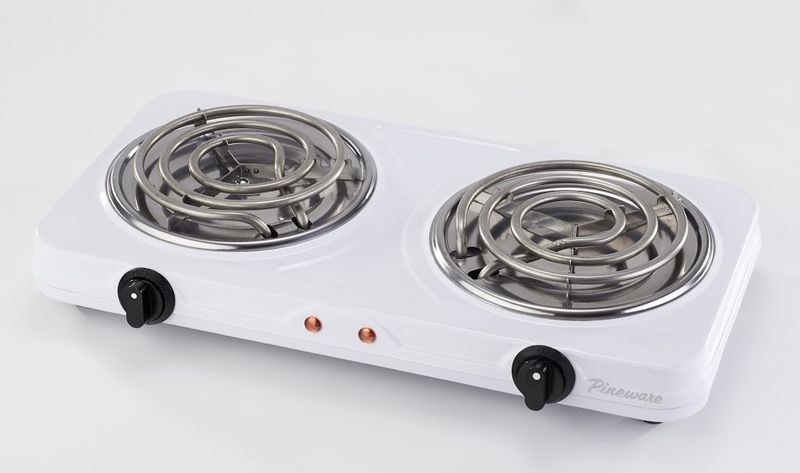 Pineware - 2-Plate Spiral Hotplate