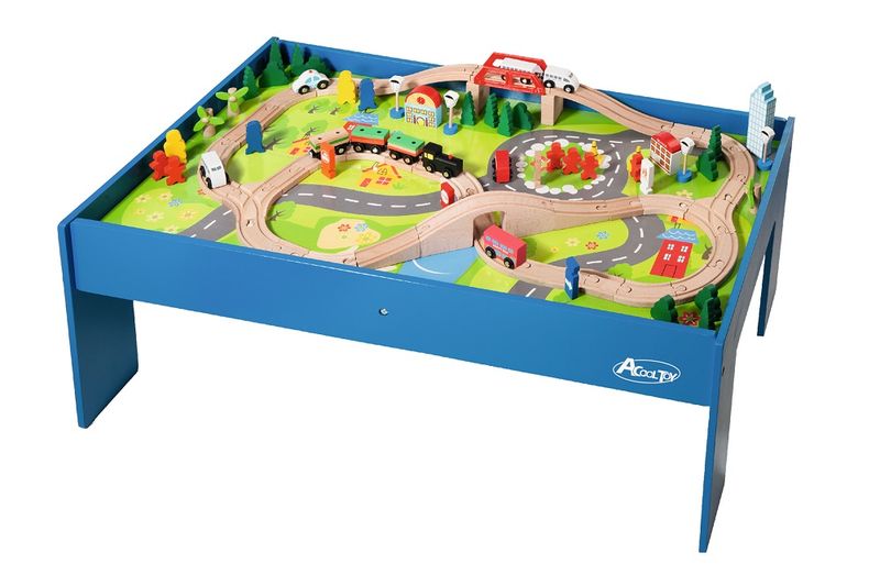 Jeronimo 100 Piece Train Set With Table