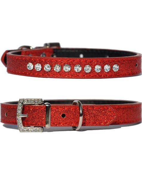 Doggie Hillfigher - Candy Strawberry Collar - Small