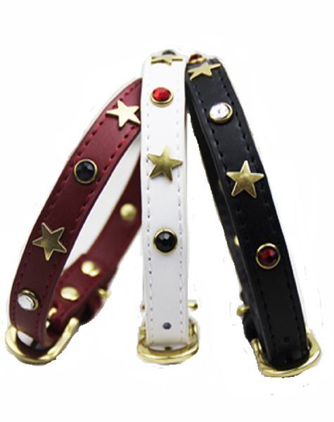 Doggie Hillfigher - Wild West Collar - Red - Small