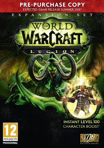 World of Warcraft Legion Code - EU Server (PC)