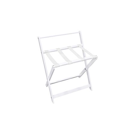 House Of York Luggage Rack With Backrest White Buy Online In South Africa Takealot Com