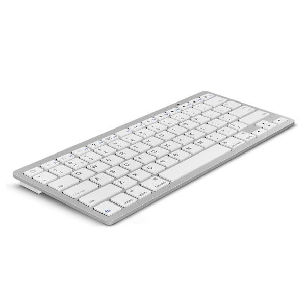 Slim Bluetooth Keyboard for Smartphones &amp; Computers - Black