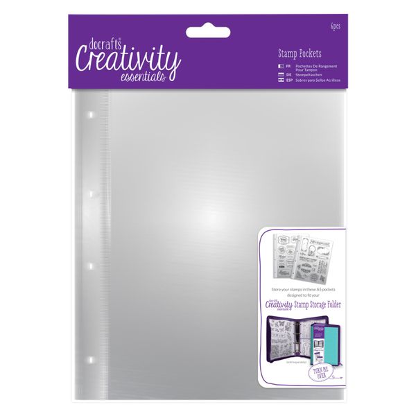 Docrafts Creativity Essentials A5 Stamp Pockets