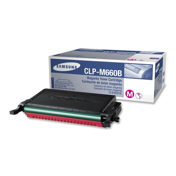 Samsung CLP-M660B Magenta Laser Toner Cartridge