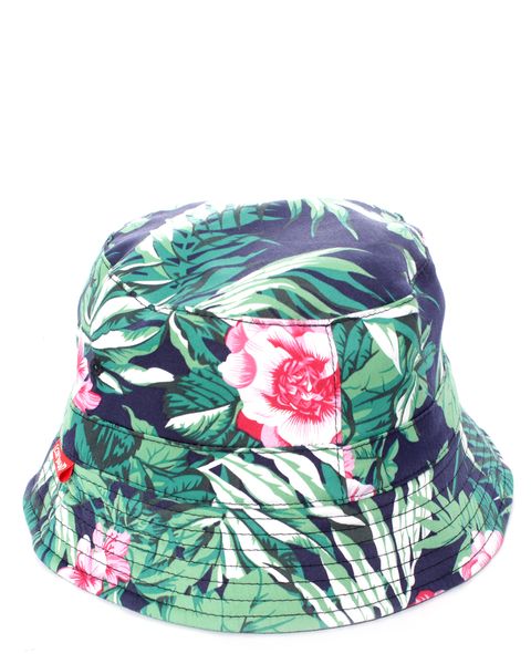 Icon Mens Orchid Atrium Hat in Black and Green
