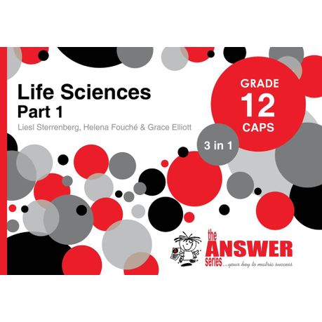 The Answer Series Grade 12 LIFE SCIENCES PART1 3in1 CAPS Study Guide Image