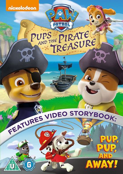 Paw Patrol: Pups and the Pirate Treasure(DVD)