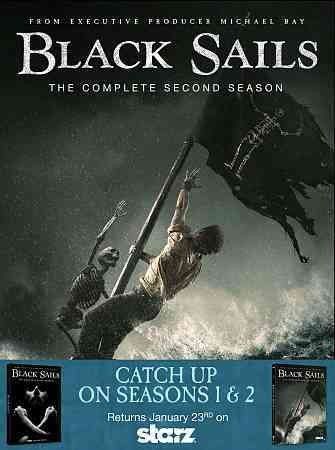 Black Sails:Seasons 1 &amp; 2 - (Region 1 Import DVD)