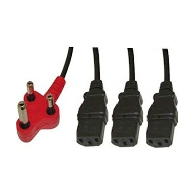 Generic 3.8M Dedicated 3 Headed Power Cable