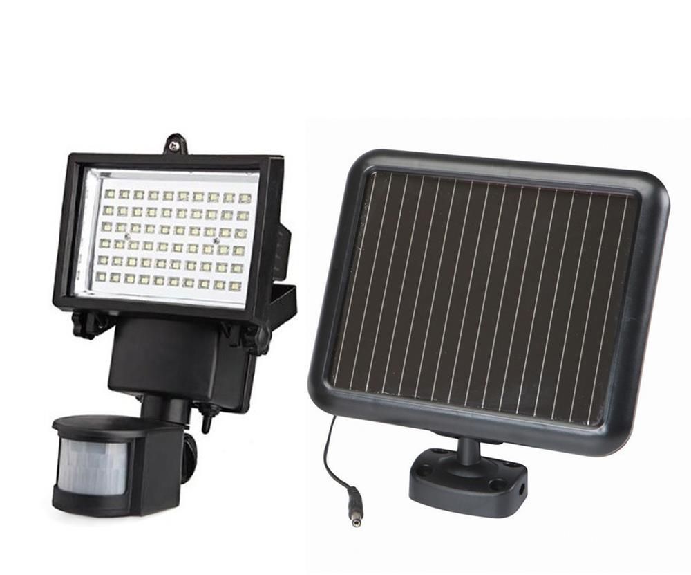 60 LED Solar Security Light with PIR | Shop Today. Get it Tomorrow ...