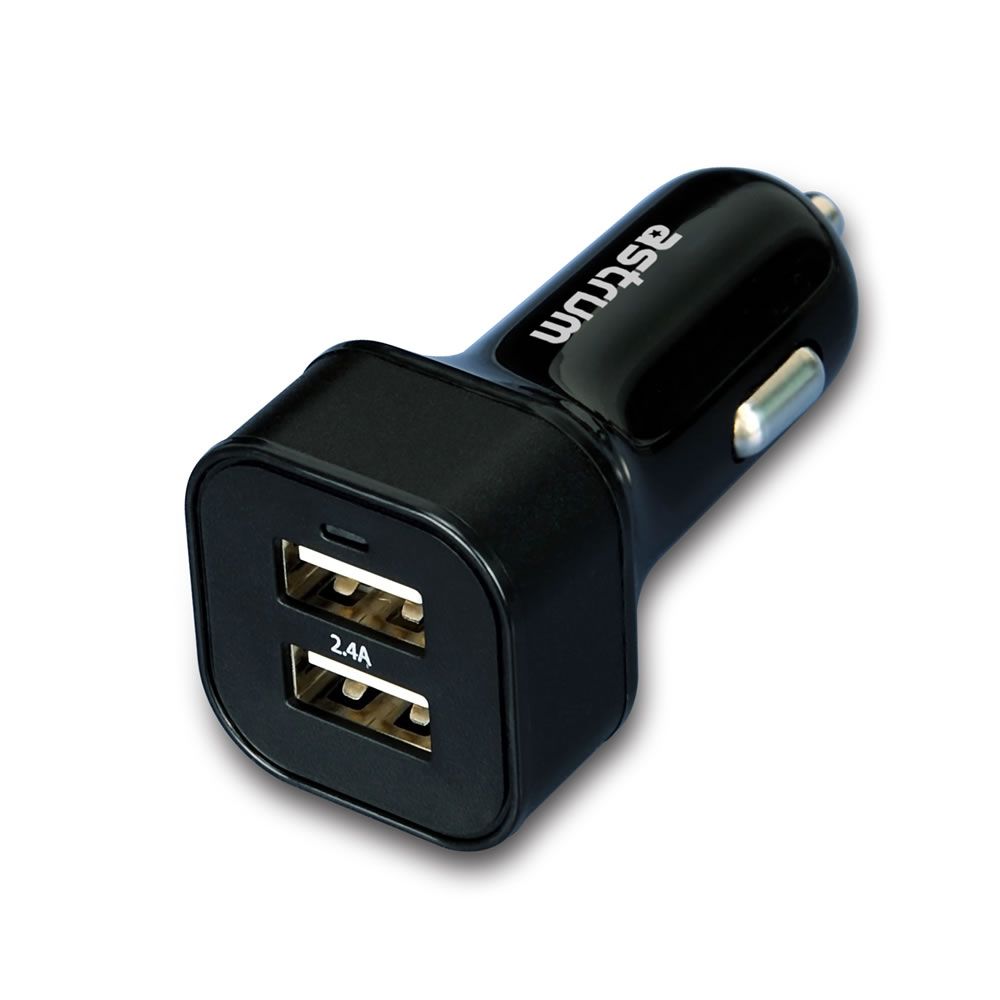 Astrum Dual USB Car Charger - CC340 - Black | Shop Today. Get it ...