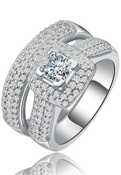 Yeoman 1.60 Carat Princess Cut Simulated Diamond Wedding Ring Set