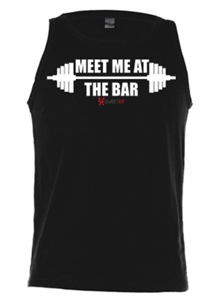 SweetFit Men's Meet Me At The Bar Vest