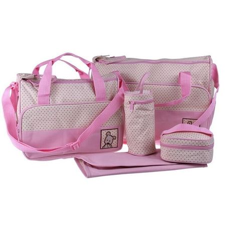 5 piece baby bag set