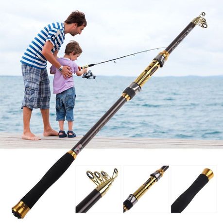 2.1M Pro Portable Telescopic Fishing Rod, Shop Today. Get it Tomorrow!