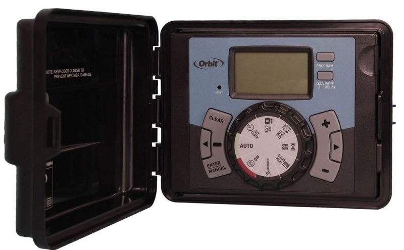 Orbit - Water Controller Outdoor 6 Station - Black