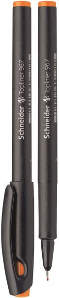 Schneider Topliner 967 0.4mm Fineliner - Orange