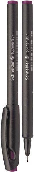 Schneider Topliner 967 0.4mm Fineliner - Violet