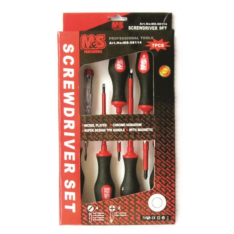 Insulated 7 Piece Screwdriver Set Shop Today. Get it Tomorrow