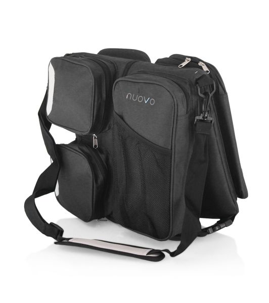 Nuovo - Baby 3-in-1 Carry And Nappy Bag - Black