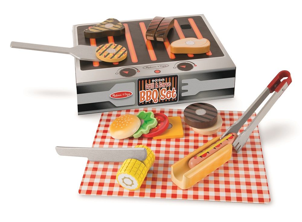 Melissa and doug bbq set best sale