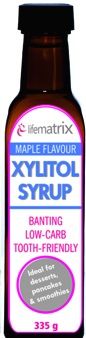 Lifematrix Xylitol Syrup Maple Flavour - 335g