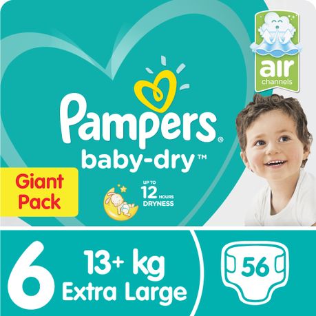 pampers overnight nappies