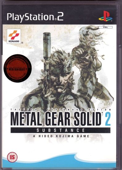 Metal Gear Solid 2: Substance (2 Discs) (PS2) *END OF LINE