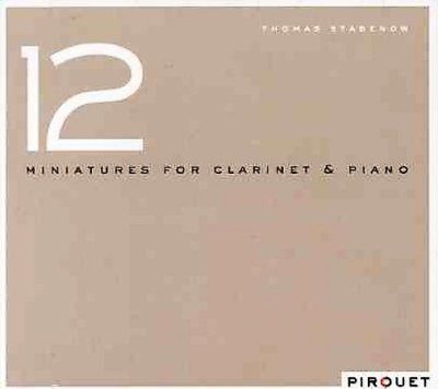 12 Miniatures for Clarinet and Piano [german Import] (CD / Album)