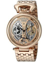 Stuhrling Original Men's 797.03 Legacy Analog Display Automatic Self Wind Rose Gold Watch (parallel import)