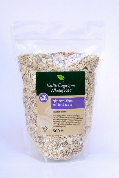 Health Connection Wholefoods Oats Rolled - Gluten Free - 500g