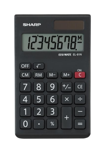Sharp EL-81N Desktop Calculator