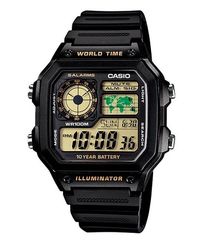 Casio Standard AE 1200WH Men s Watch Yellow Shop Today. Get it Tomorrow takealot