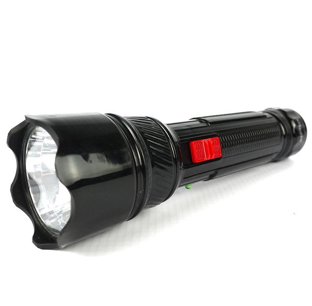 Rechargeable Torch 1 Led - Black