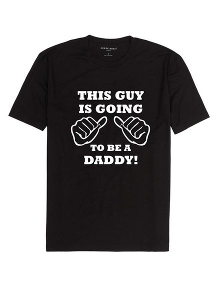 Noveltees This Guy is Going to be a Daddy Men's Short Sleeve T-Shirt ...