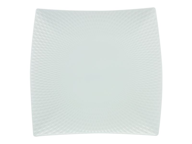 Maxwell &amp; Williams - White Basics Diamonds Square Platter - 30.5cm Gift Boxed