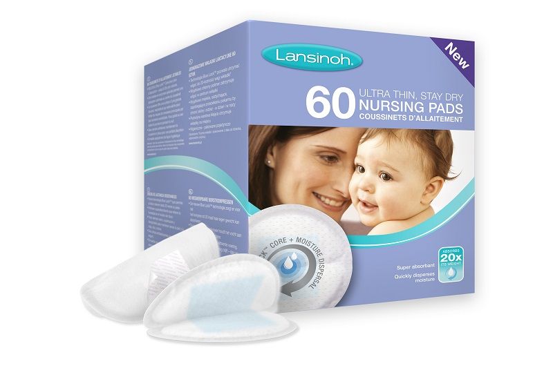 Lansinoh - Blue Lock Disposable Nursing Pads 60
