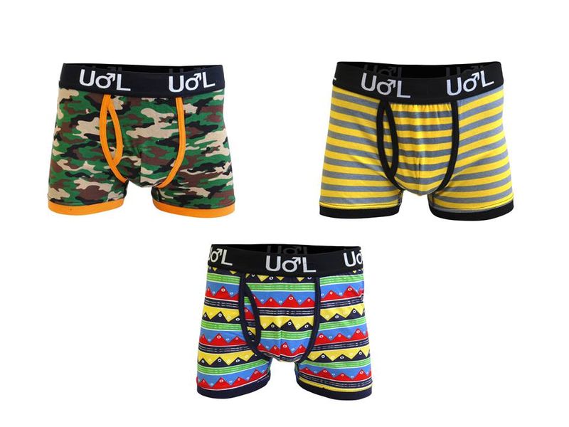 Undeez Designer Weekender Body Fit Boxer Pack image