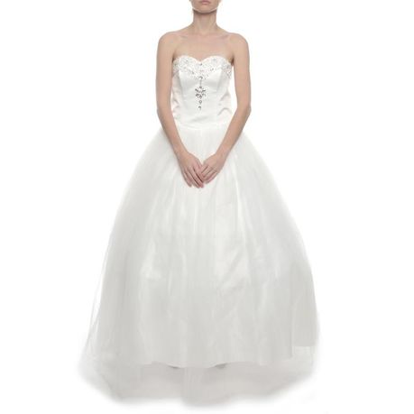 princess gown white