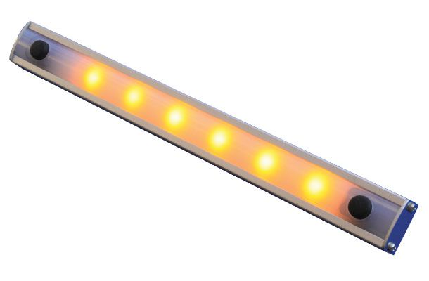 Lumeno - 24 LED Dual White And Amber - Silver