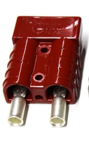 Lumeno - Square Connectors 50 Amp - Red